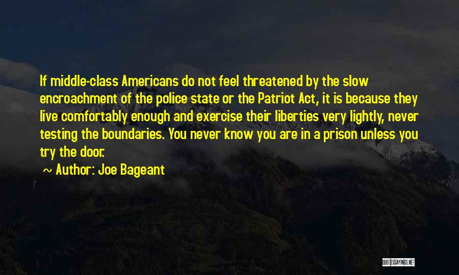 Class Act Quotes By Joe Bageant