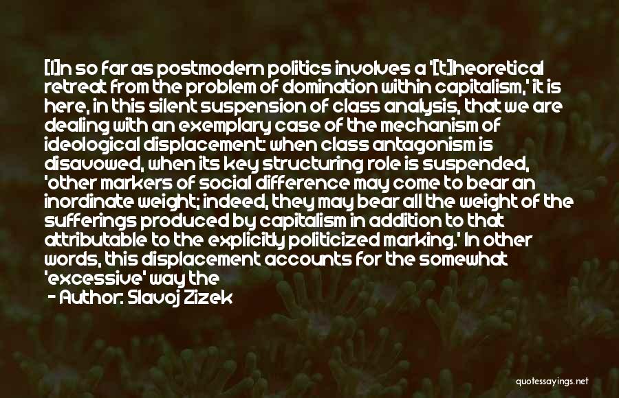 Class Antagonism Quotes By Slavoj Zizek