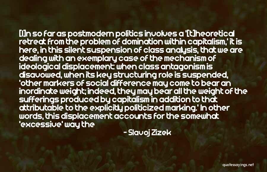 Class Antagonism Quotes By Slavoj Zizek