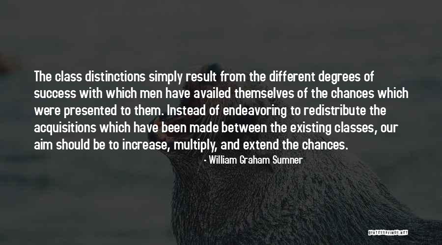 Class Distinctions Quotes By William Graham Sumner