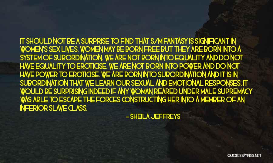 Class Is Something You Are Born With Quotes By Sheila Jeffreys Class Is Something You Are Born With Quotes By Sheila Jeffreys