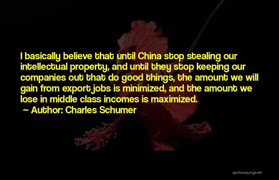 Class Quotes By Charles Schumer