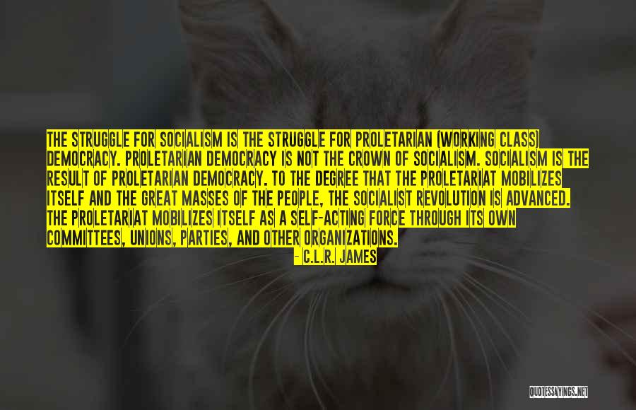 Class Struggle Quotes By C.L.R. James Class Struggle Quotes By C.L.R. James