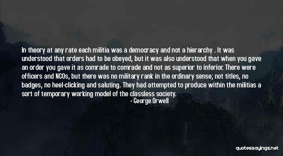 Class Vs Classless Quotes By George Orwell Class Vs Classless Quotes By George Orwell