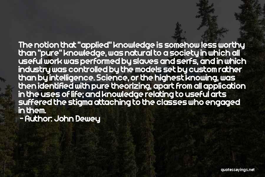 Class Work Quotes By John Dewey