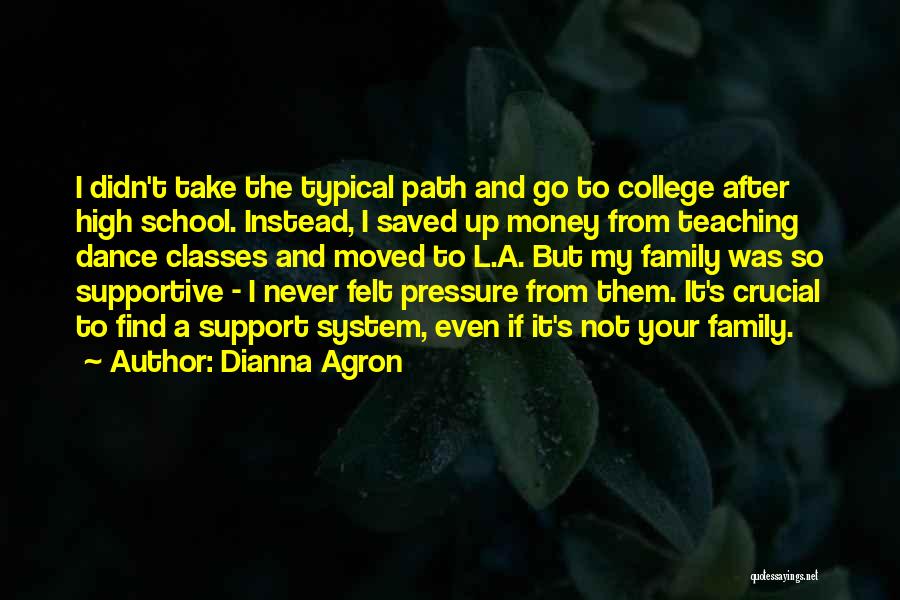 Classes College Quotes By Dianna Agron