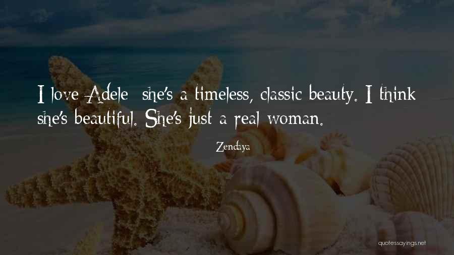 Classic Beauty Quotes By Zendaya