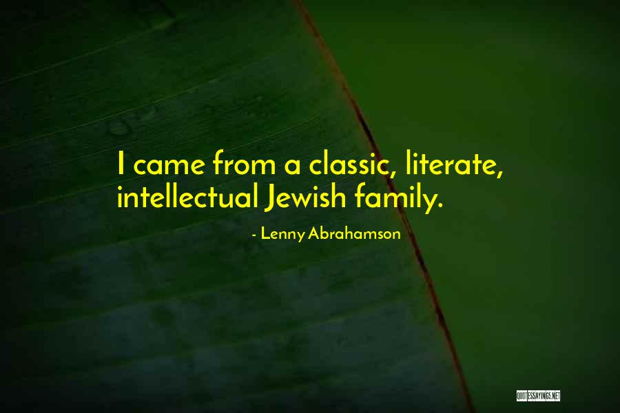 Classic Family Quotes By Lenny Abrahamson