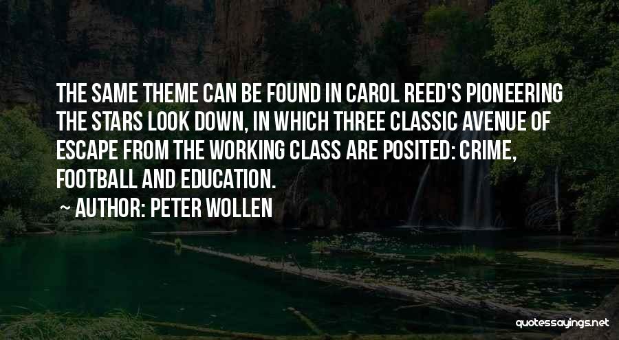 Classic Football Quotes By Peter Wollen