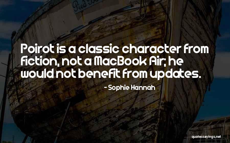 Classic Poirot Quotes By Sophie Hannah