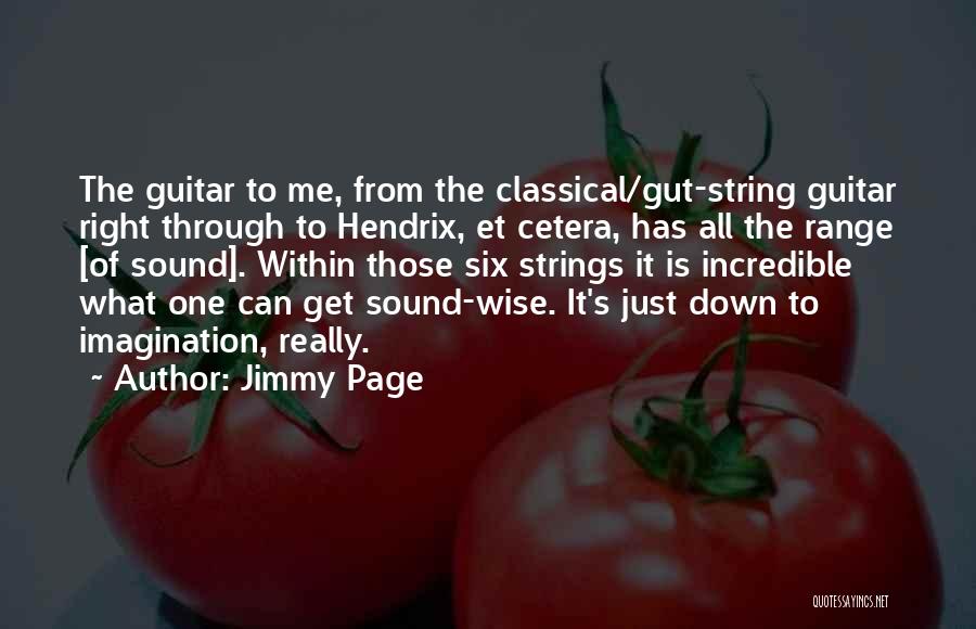 Classical Guitar Quotes By Jimmy Page