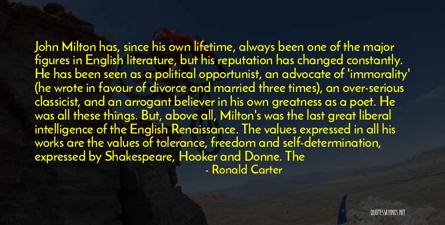Classical Literature Quotes By Ronald Carter Classical Literature Quotes By Ronald Carter