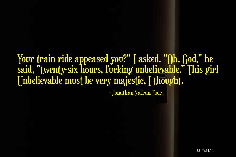 Classically Simple Quotes By Jonathan Safran Foer Classically Simple Quotes By Jonathan Safran Foer