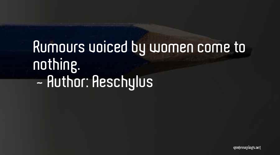 Classics Quotes By Aeschylus