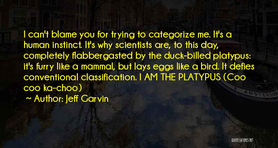 Classification Quotes By Jeff Garvin