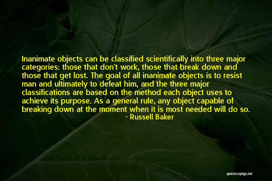 Classifications Quotes By Russell Baker Classifications Quotes By Russell Baker