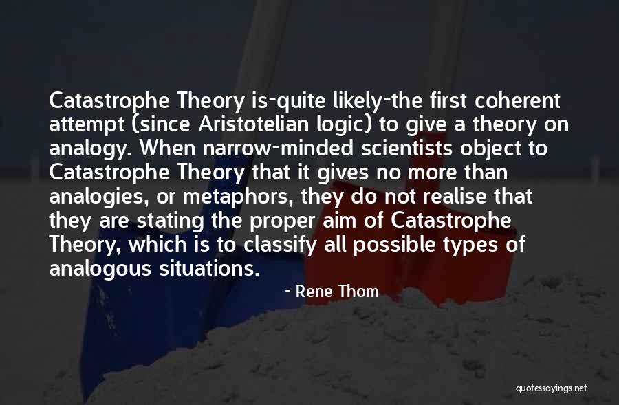 Classify Quotes By Rene Thom Classify Quotes By Rene Thom