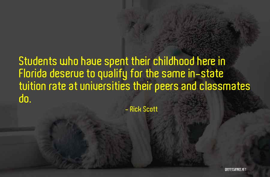 Classmates Quotes By Rick Scott Classmates Quotes By Rick Scott
