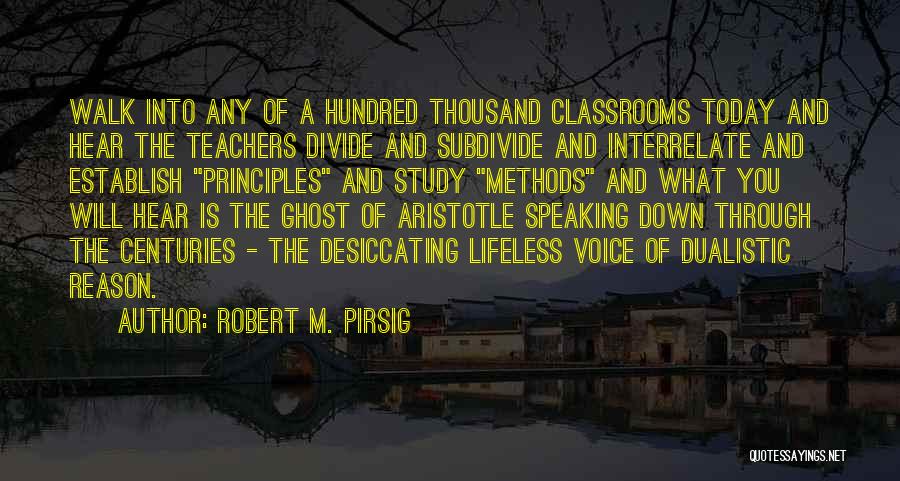 Classrooms Quotes By Robert M. Pirsig