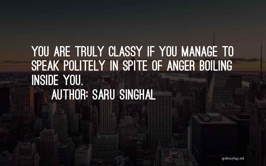 Classy Quotes By Saru Singhal