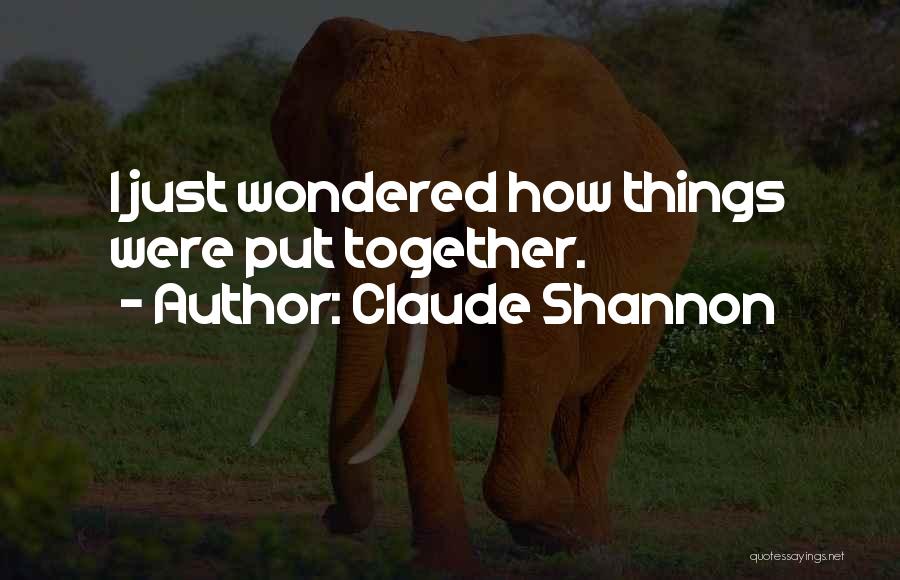 Claude Shannon Quotes 1026312