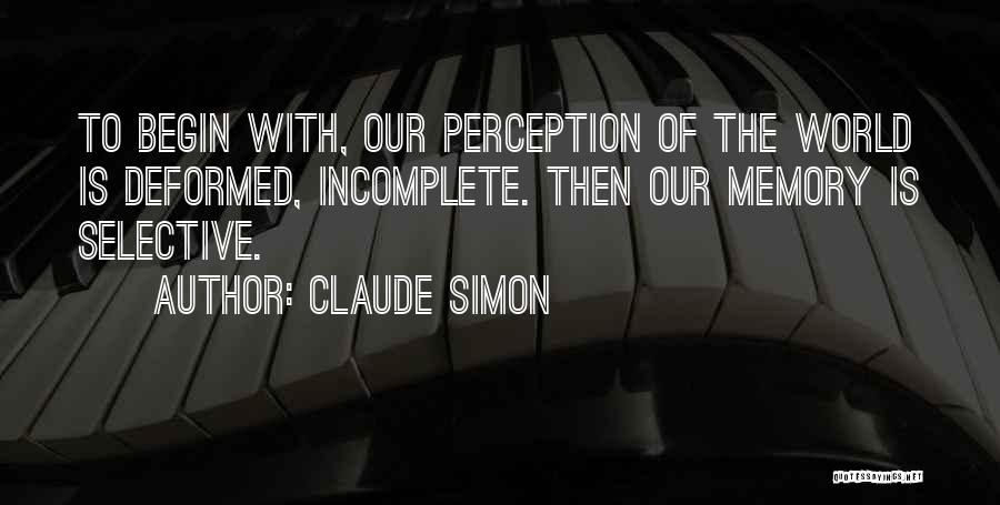 Claude Simon Quotes 2267369