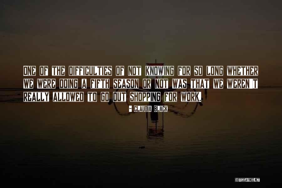Claudia Black Quotes 797869 Claudia Black Quotes 797869