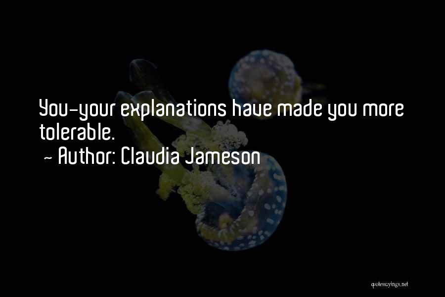 Claudia Jameson Quotes 984401