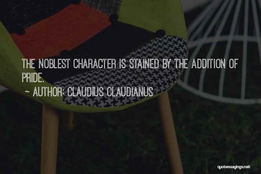 Claudius Character Quotes By Claudius Claudianus