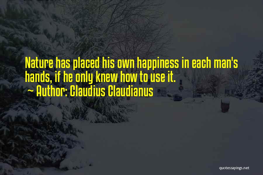 Claudius Claudianus Quotes 788760