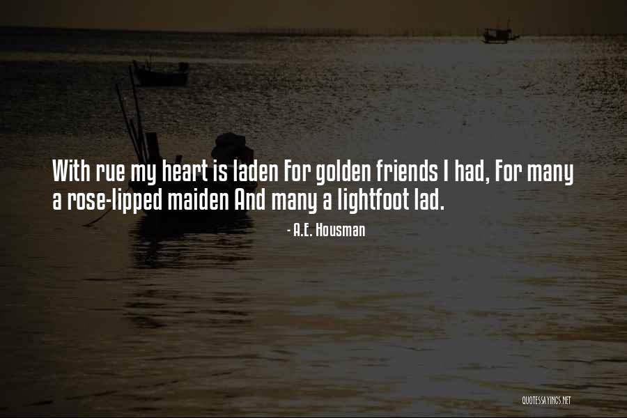 Clauter 100 Quotes By A.E. Housman Clauter 100 Quotes By A.E. Housman