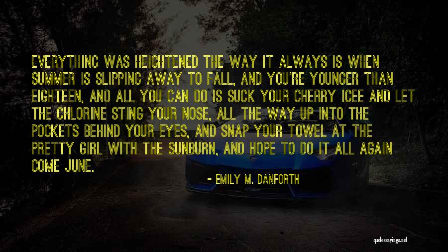 Claxon Injection Quotes By Emily M. Danforth Claxon Injection Quotes By Emily M. Danforth