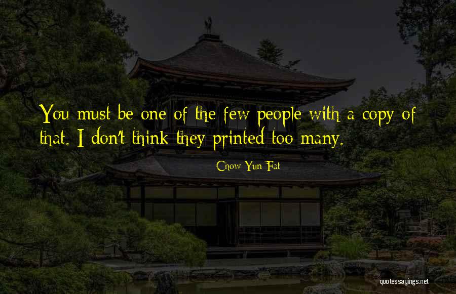Clayr Library Quotes By Chow Yun-Fat Clayr Library Quotes By Chow Yun-Fat