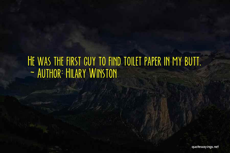 Clayton Townley Quotes By Hilary Winston