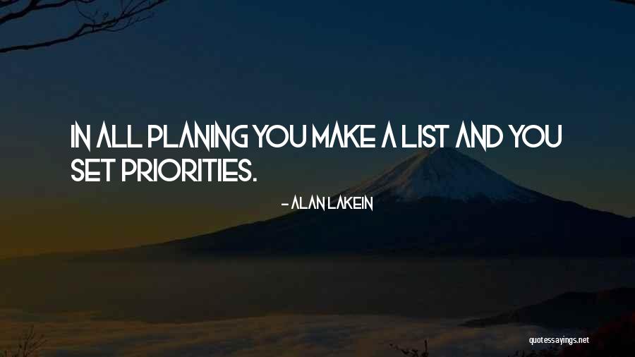 Clbanks Quotes By Alan Lakein Clbanks Quotes By Alan Lakein
