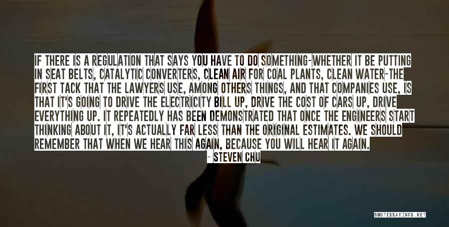 Clean Cars Quotes By Steven Chu