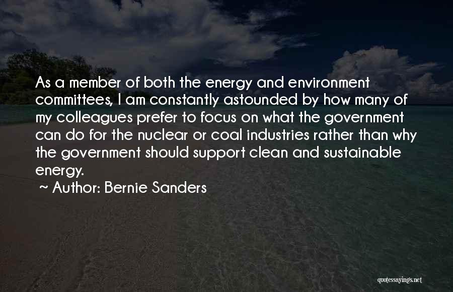 Clean Environment Quotes By Bernie Sanders