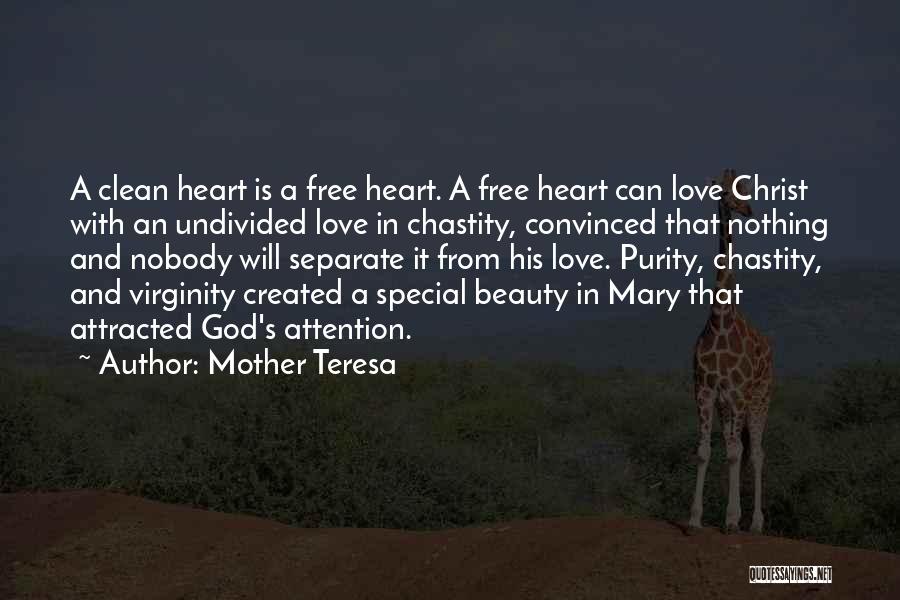 Clean Heart Quotes By Mother Teresa