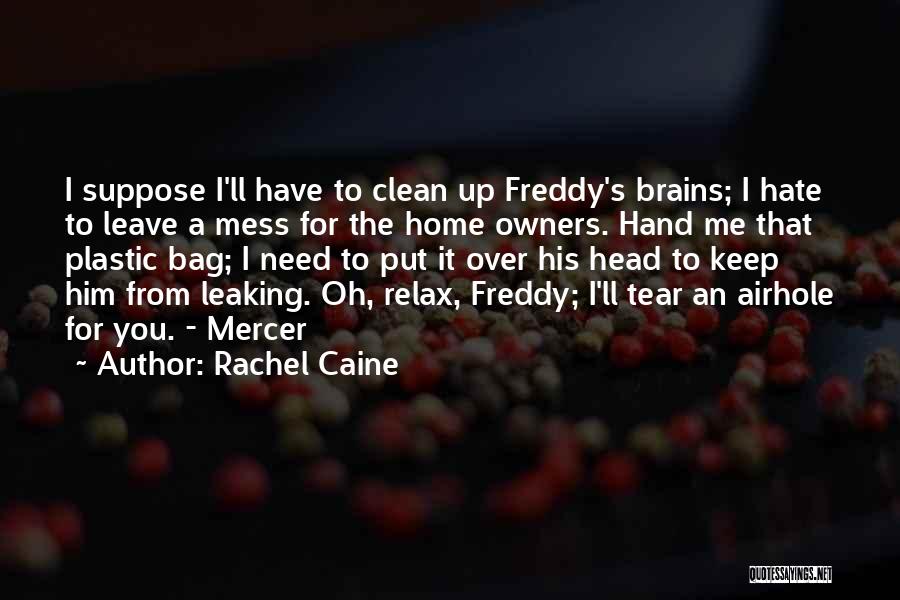 Clean Home Quotes By Rachel Caine