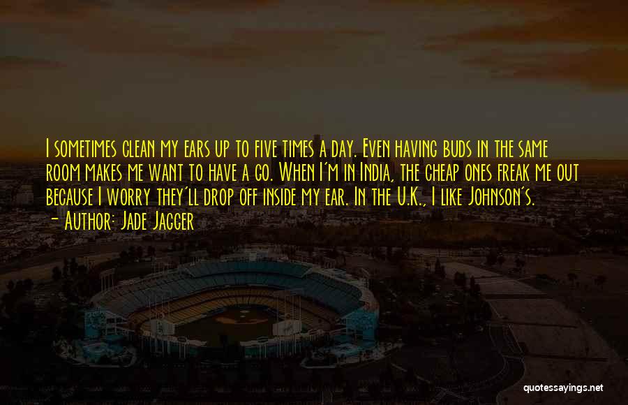 Clean India Quotes By Jade Jagger