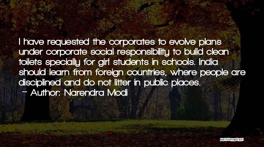 Clean India Quotes By Narendra Modi