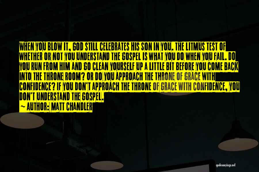 Clean It Up Quotes By Matt Chandler