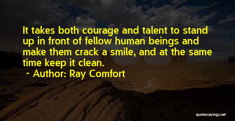 Clean It Up Quotes By Ray Comfort