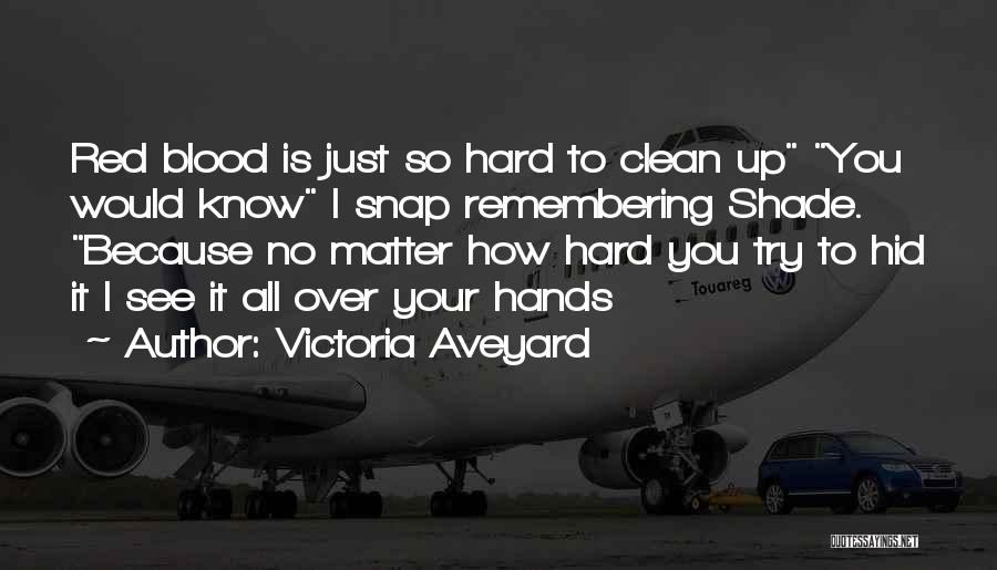 Clean It Up Quotes By Victoria Aveyard