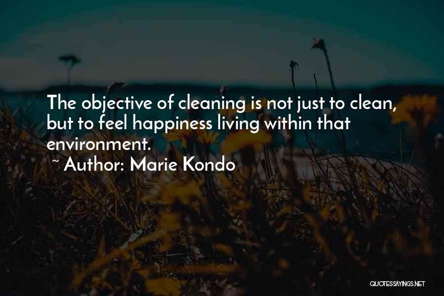 Clean Living Quotes By Marie Kondo