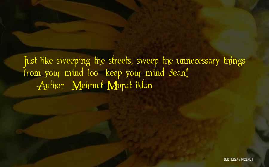 Clean Sweep Quotes By Mehmet Murat Ildan