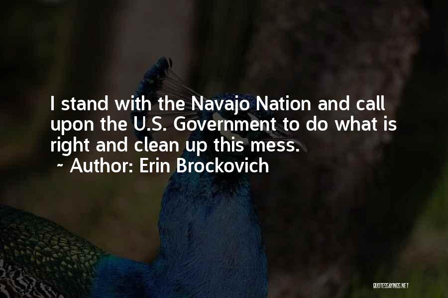 Clean Up Mess Quotes By Erin Brockovich