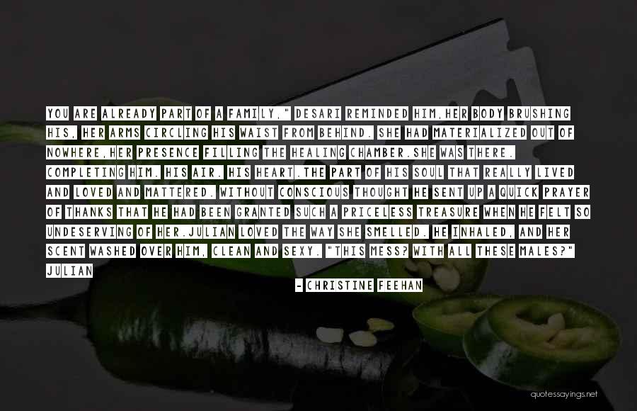 Clean Your Mess Quotes By Christine Feehan Clean Your Mess Quotes By Christine Feehan