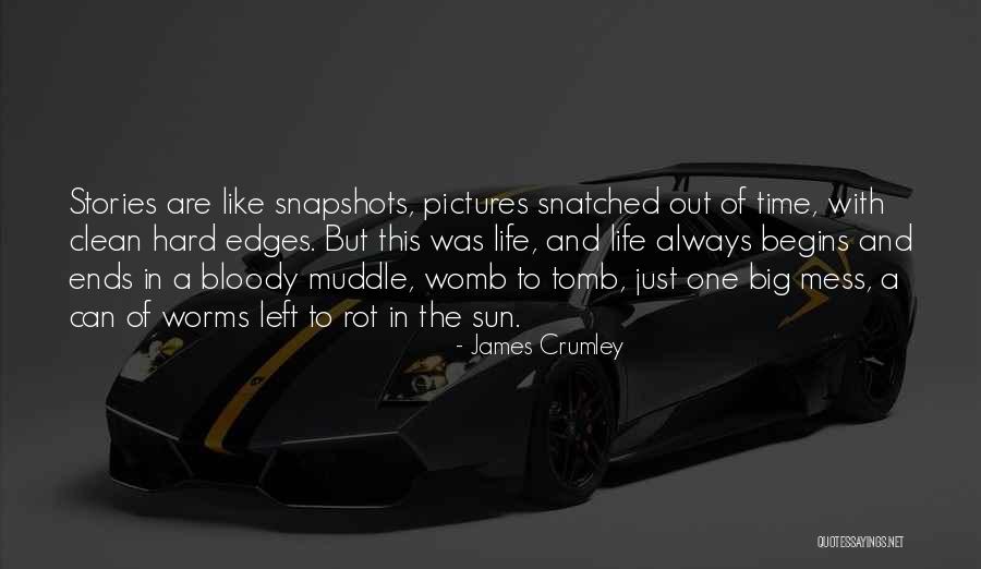 Clean Your Mess Quotes By James Crumley