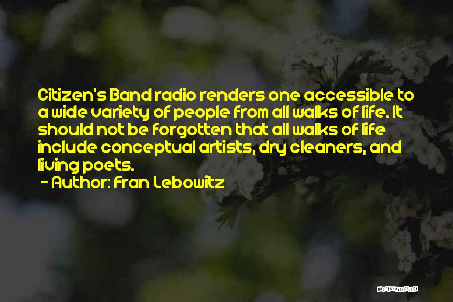 Cleaners Quotes By Fran Lebowitz